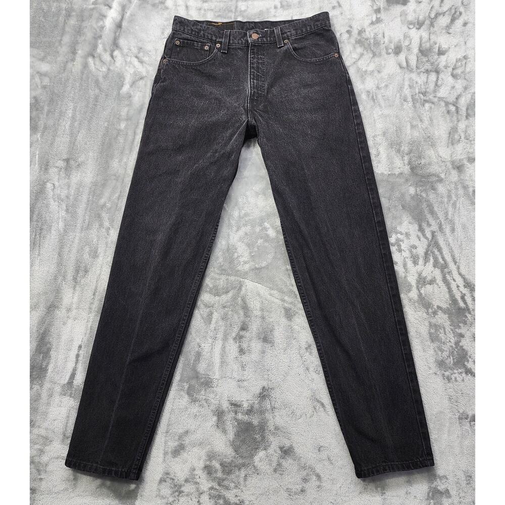 Vintage Levi's Jeans Mens W32* L34 Black 550 Relaxed Fit‎ Tapered Leg Casual
